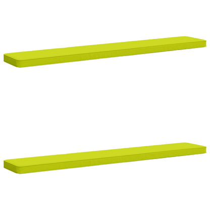 2-Piece Bench Cushions VUGHT 2 pcs 100% Polyester Bright Green