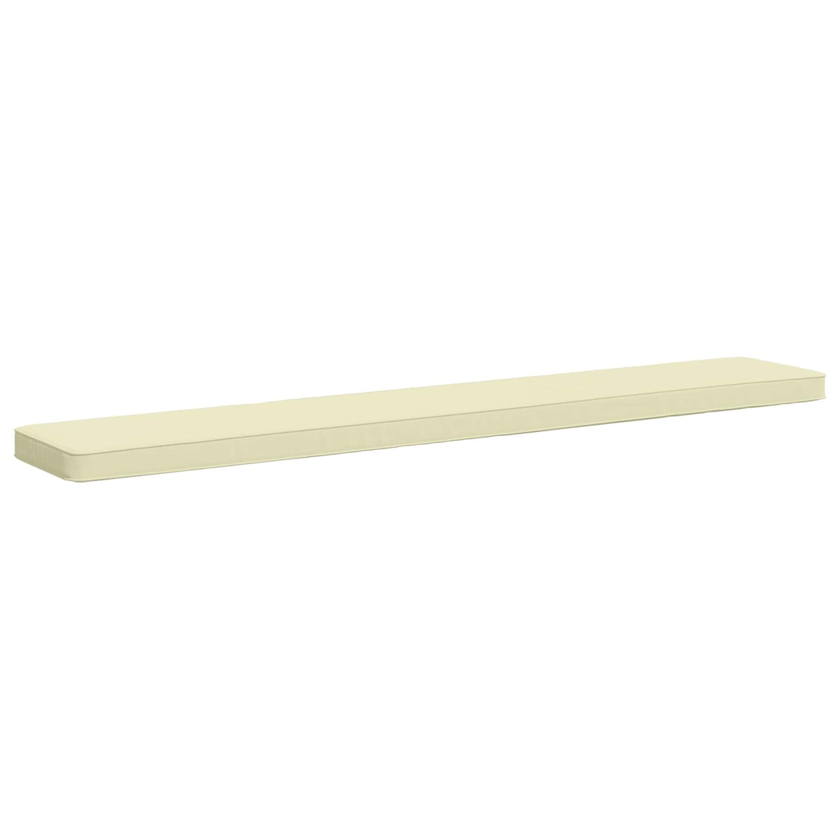 2-Piece Bench Cushions VUGHT 2 pcs 100% Polyester Cream