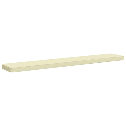2-Piece Bench Cushions VUGHT 2 pcs 100% Polyester Cream