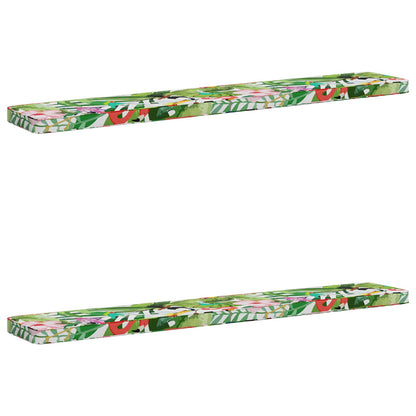 2-Piece Bench Cushions VUGHT 2 pcs 100% Polyester Multicolour
