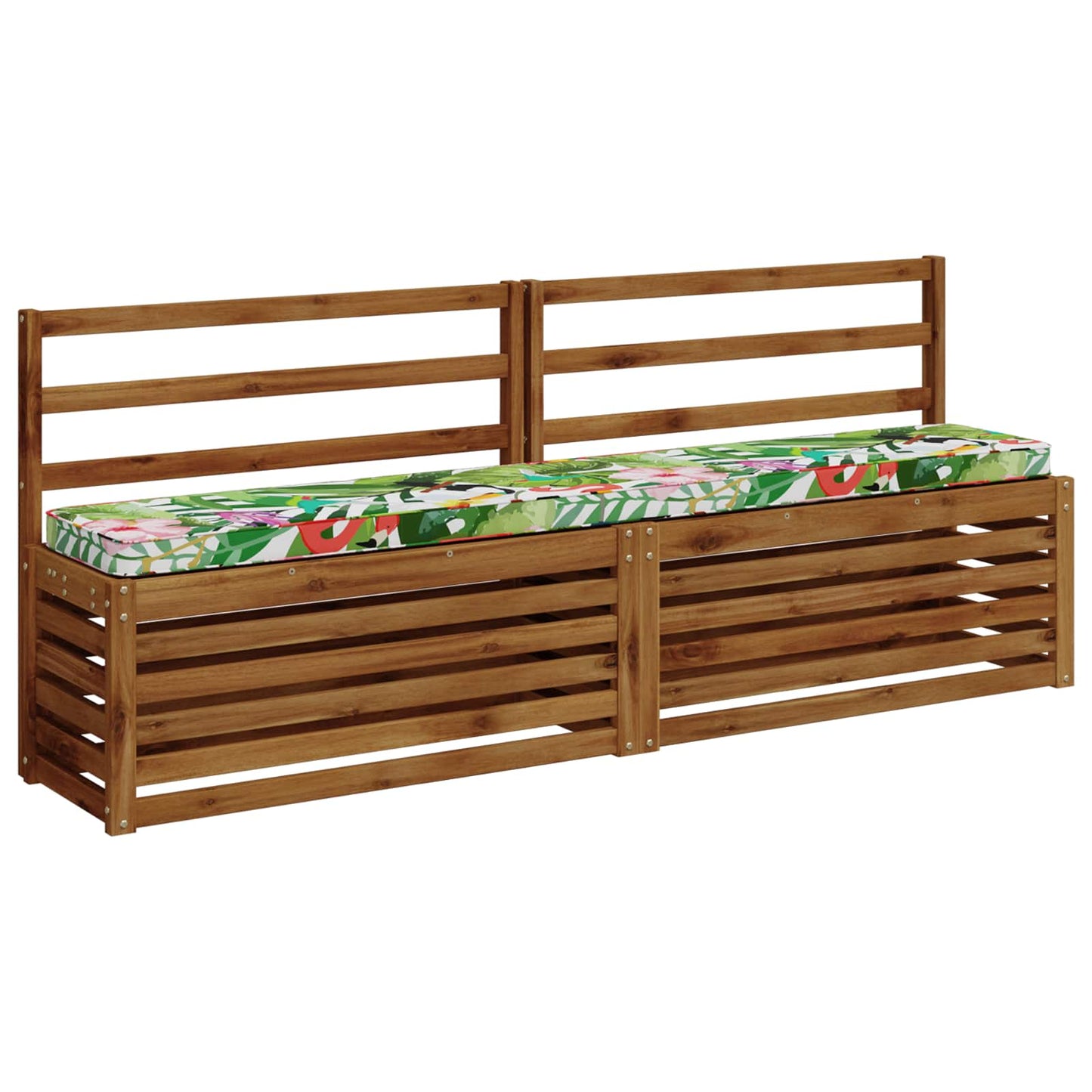 2-Piece Bench Cushions VUGHT 2 pcs 100% Polyester Multicolour