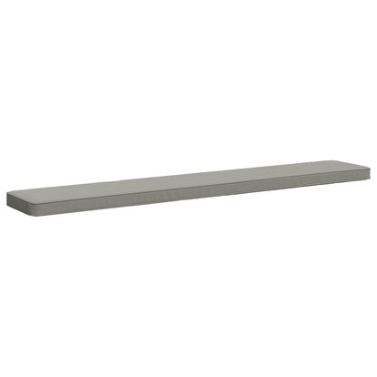 2-Piece Bench Cushions VUGHT 2 pcs 100% Polyester Grey