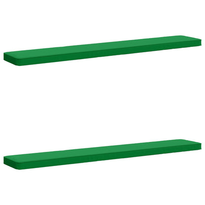 2-Piece Bench Cushions VUGHT 2 pcs 100% Polyester Green