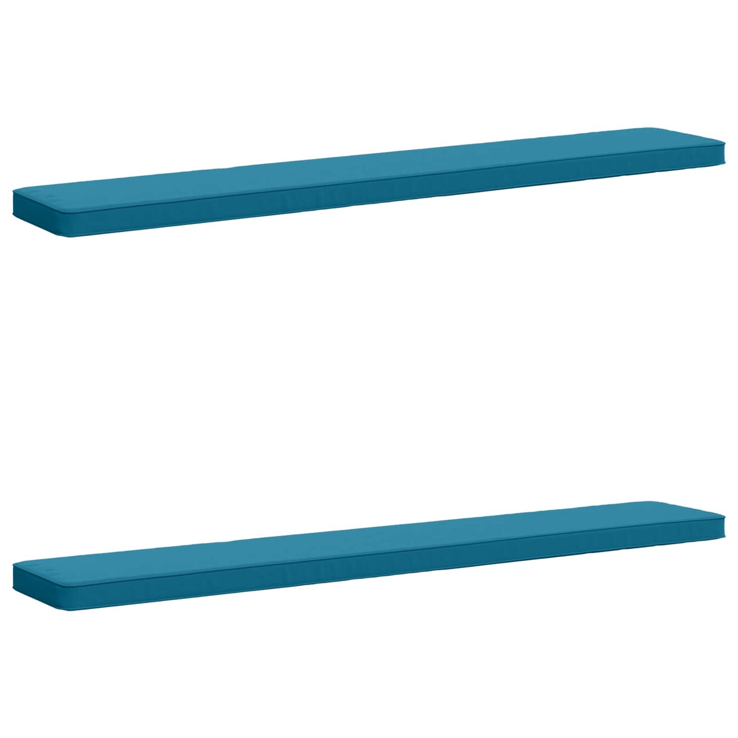 2-Piece Bench Cushions VUGHT 2 pcs 100% Polyester Light Blue