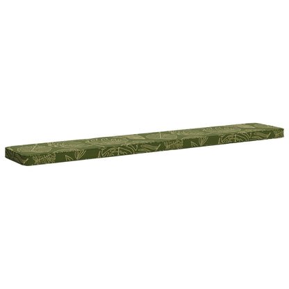 2-Piece Bench Cushions VUGHT 2 pcs 100% Polyester Leaf Design