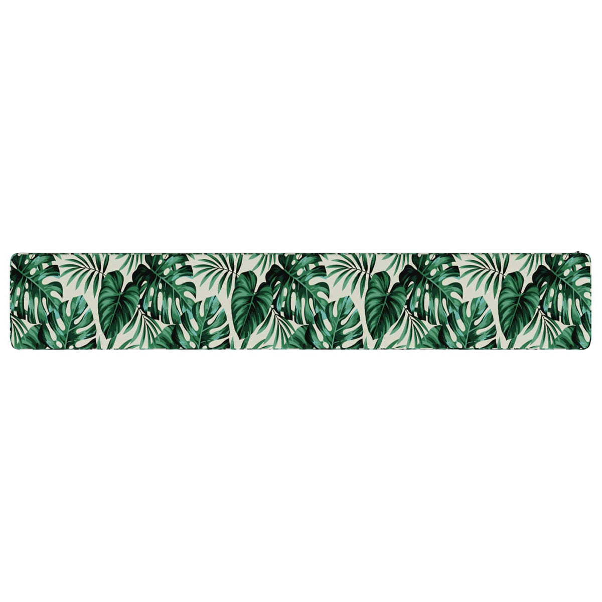 1-Piece Bench Cushion VUGHT 100% Polyester Leaf Pattern