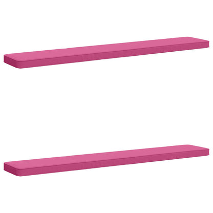 2-Piece Bench Cushions VUGHT 2 pcs 100% Polyester Pink