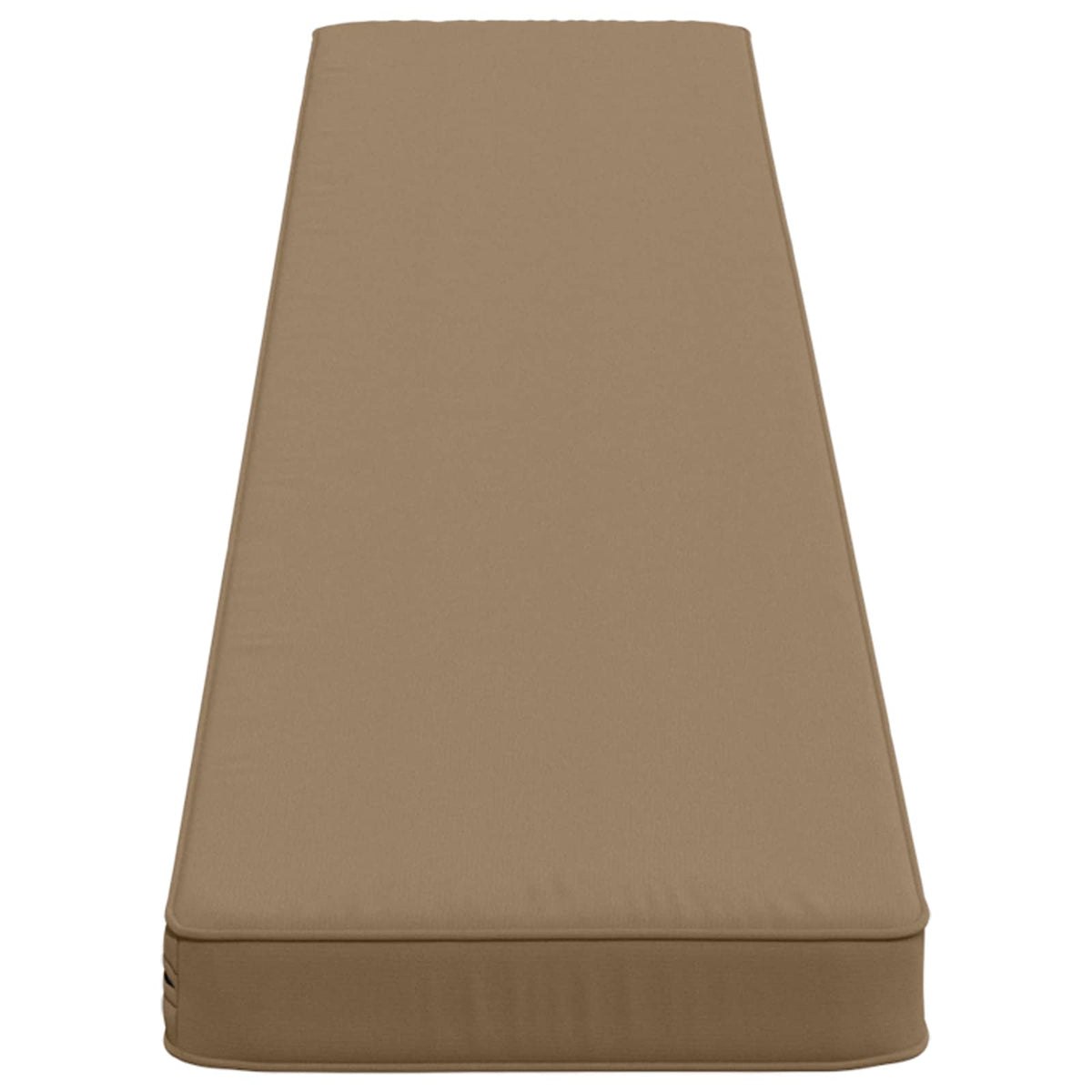 1-Piece Bench Cushion VUGHT 100% Polyester Taupe