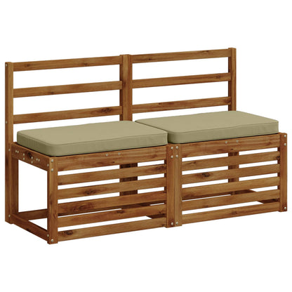 1-Piece Bench Cushion VUGHT 100% Polyester Light Green