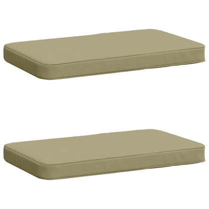 2-Piece Bench Cushions VUGHT 2 pcs 100% Polyester Light Green