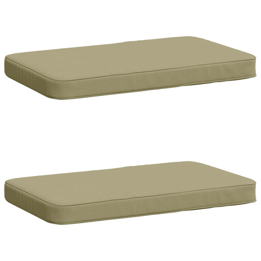 2-Piece Bench Cushions VUGHT 2 pcs 100% Polyester Light Green