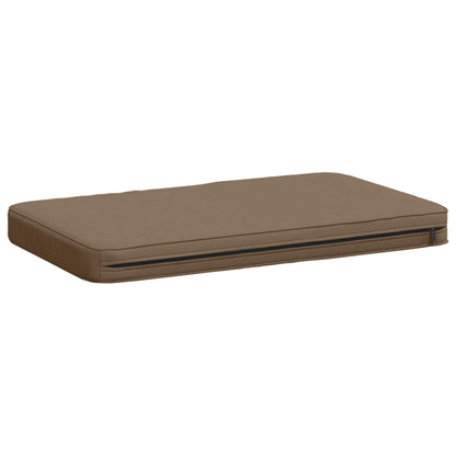 1-Piece Bench Cushion VUGHT 100% Polyester Taupe 60 x 40 x 5 cm