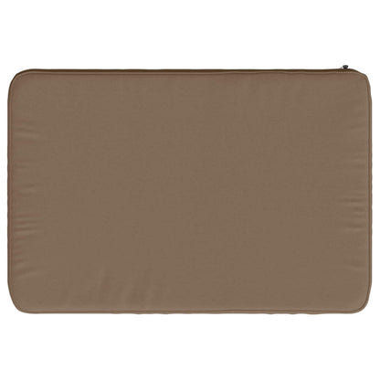 1-Piece Bench Cushion VUGHT 100% Polyester Taupe 60 x 40 x 5 cm
