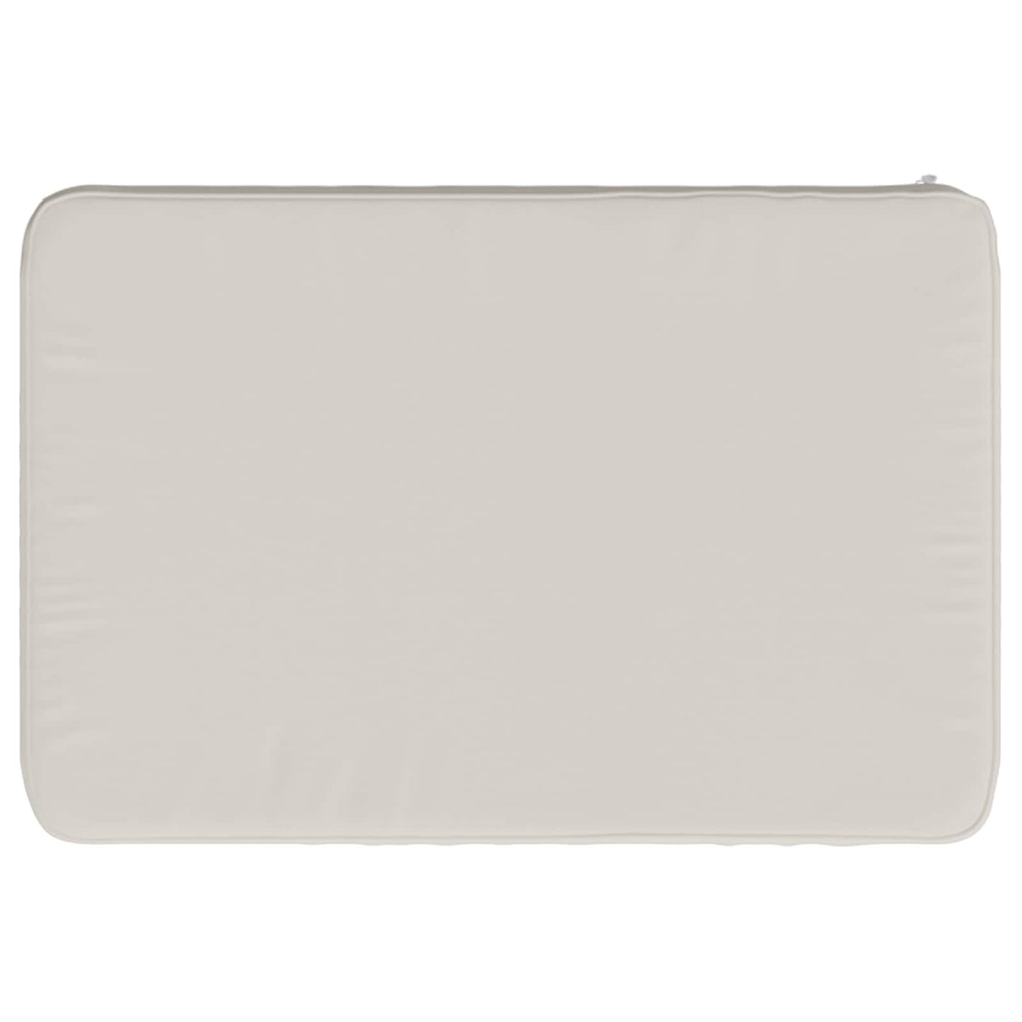 1-Piece Bench Cushion VUGHT 100% Polyester White 60 x 40 x 5 cm