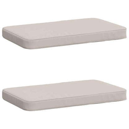 2-Piece Bench Cushions VUGHT 2 pcs 100% Polyester White