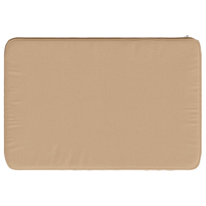 1-Piece Bench Cushion VUGHT 100% Polyester Sand 60 x 40 x 5 cm