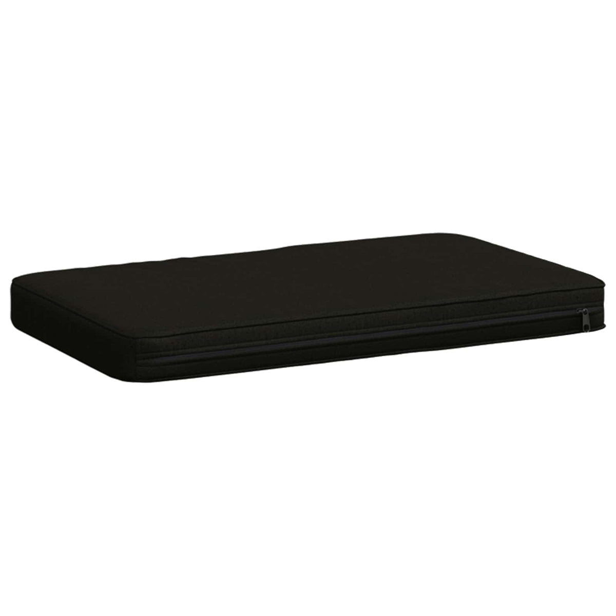 1-Piece Bench Cushion VUGHT 100% Polyester Black 60 x 40 x 5 cm