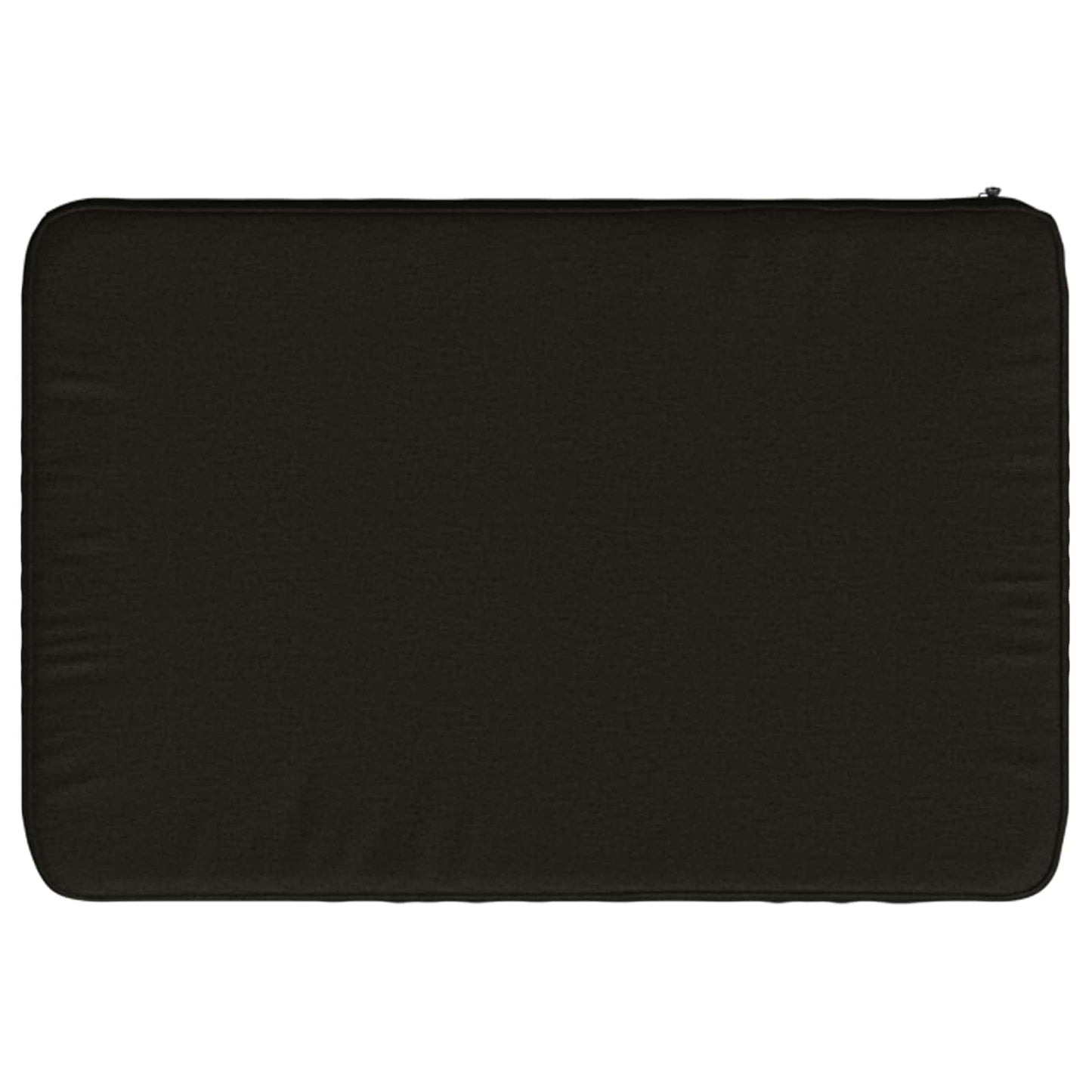 1-Piece Bench Cushion VUGHT 100% Polyester Black 60 x 40 x 5 cm