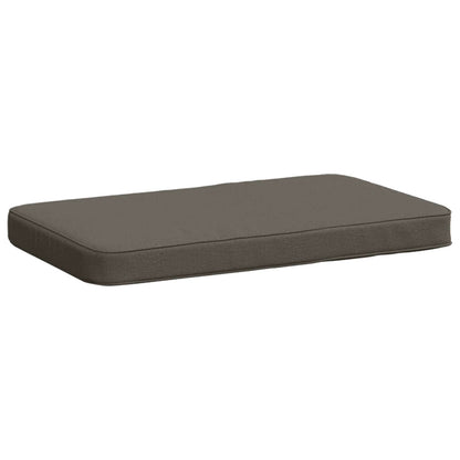 1-Piece Bench Cushion VUGHT 100% Polyester Grey 60 x 40 x 5 cm