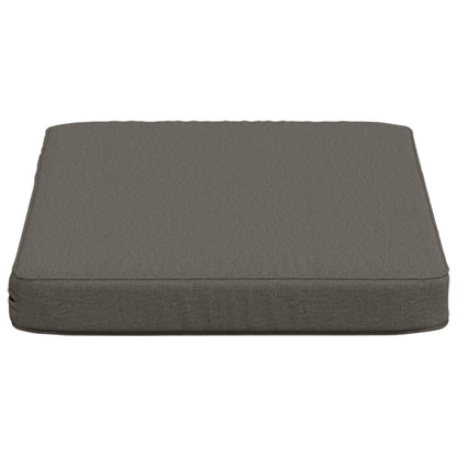 1-Piece Bench Cushion VUGHT 100% Polyester Grey 60 x 40 x 5 cm