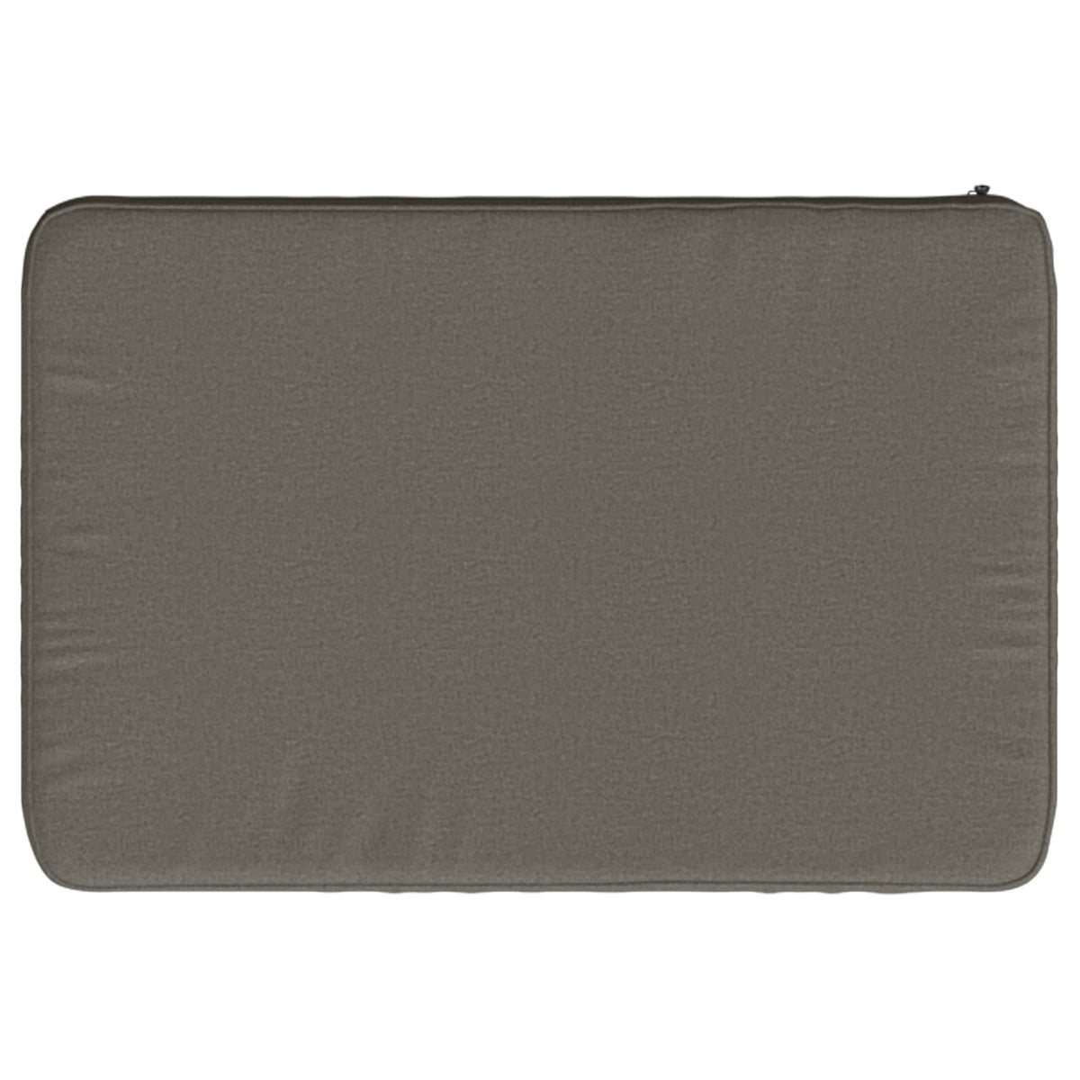1-Piece Bench Cushion VUGHT 100% Polyester Grey 60 x 40 x 5 cm