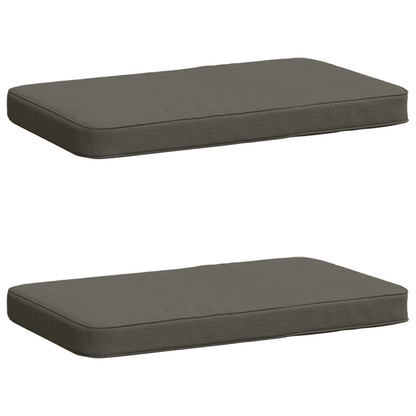 2-Piece Bench Cushions VUGHT 2 pcs 100% Polyester Grey