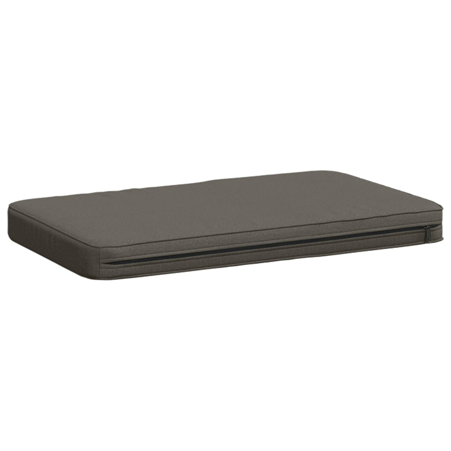 2-Piece Bench Cushions VUGHT 2 pcs 100% Polyester Grey