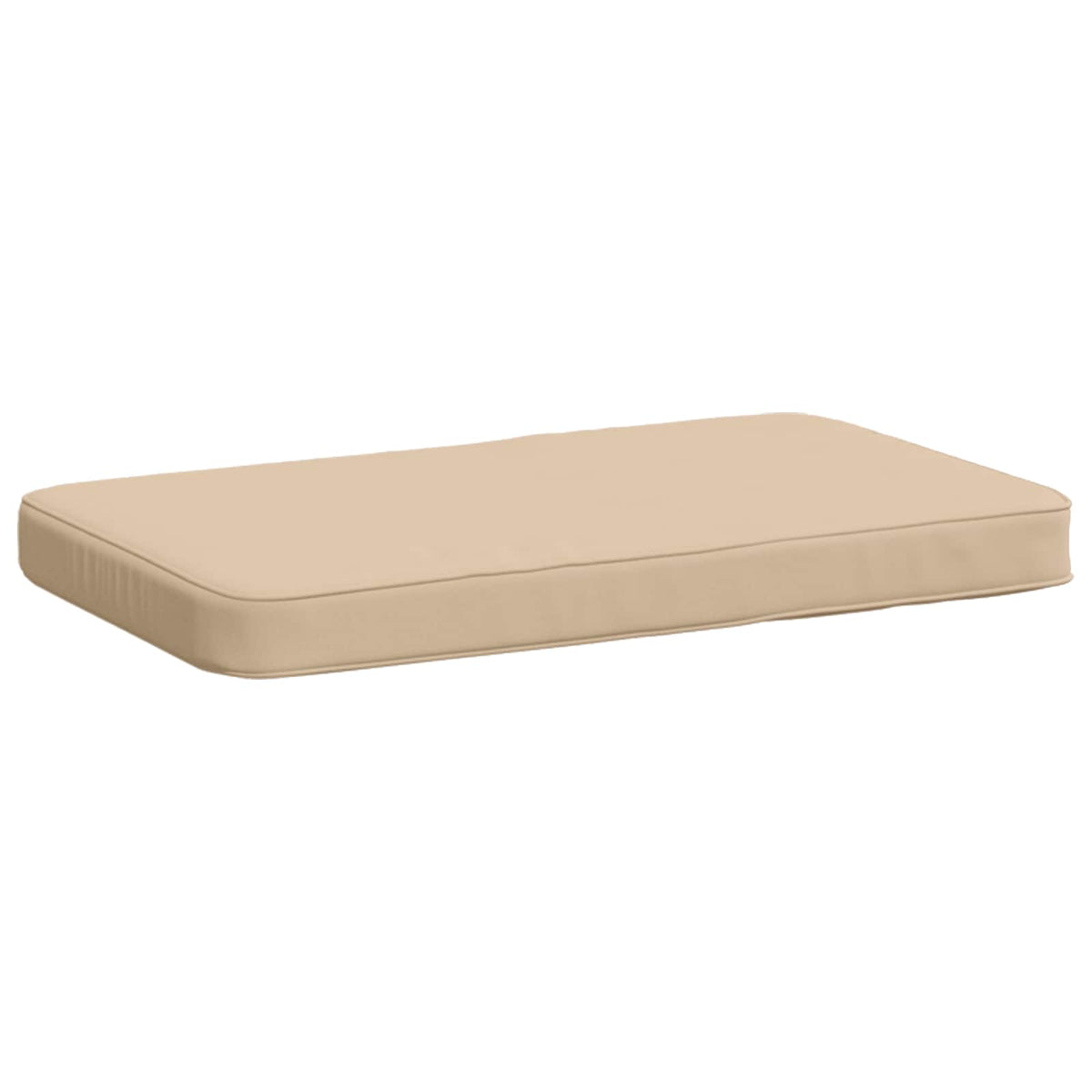 1-Piece Bench Cushion VUGHT 100% Polyester Cream 60 x 40 x 5 cm