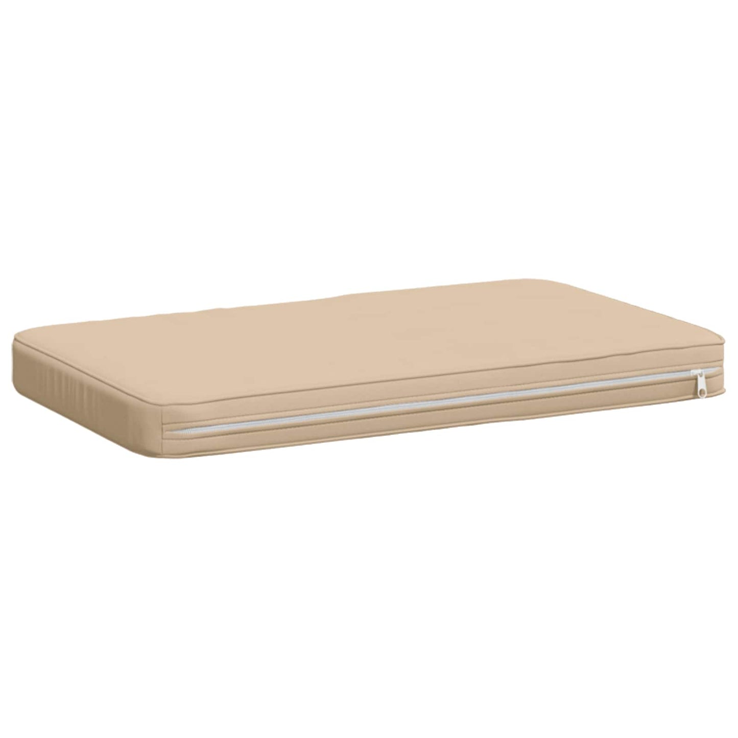1-Piece Bench Cushion VUGHT 100% Polyester Cream 60 x 40 x 5 cm