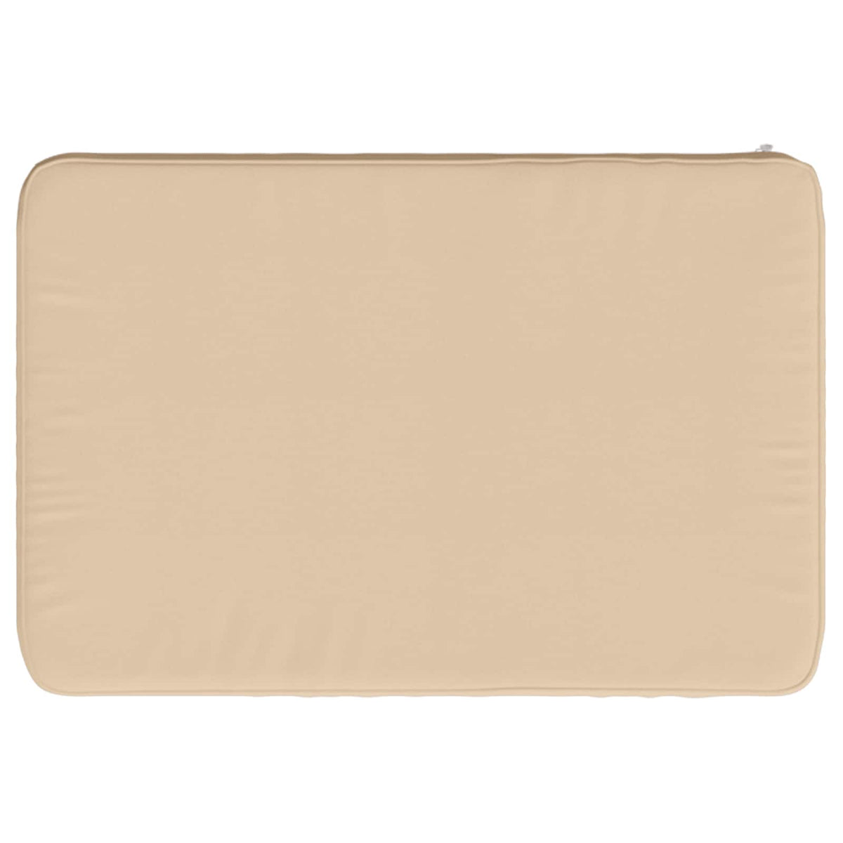 1-Piece Bench Cushion VUGHT 100% Polyester Cream 60 x 40 x 5 cm