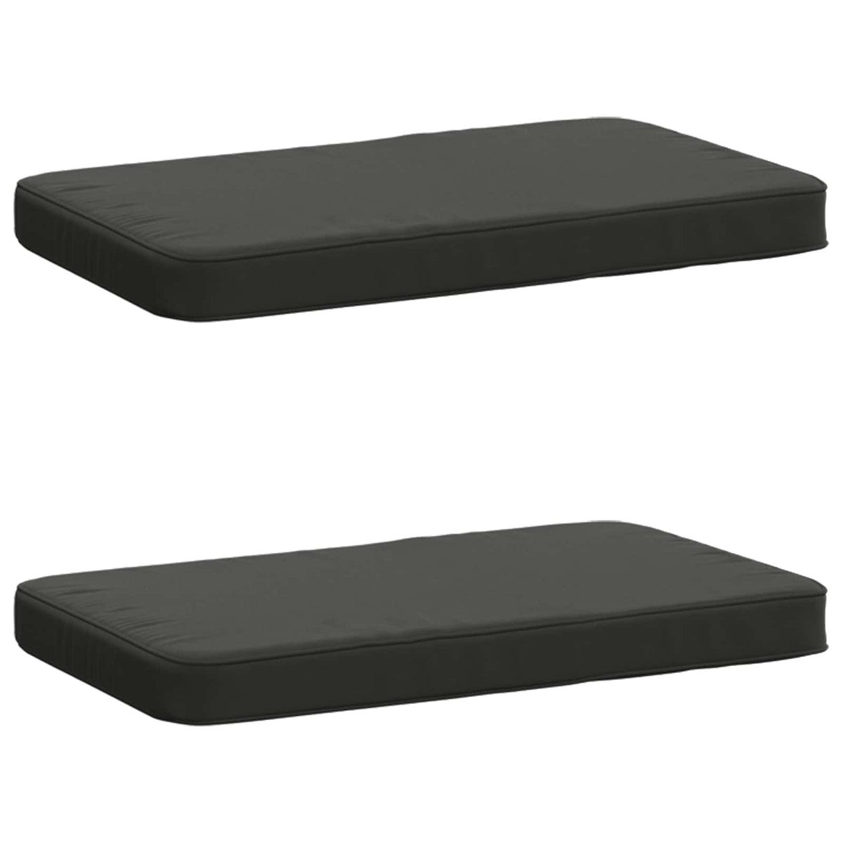 2-Piece Bench Cushions VUGHT 2 pcs 100% Polyester Anthracite