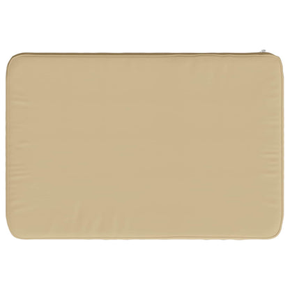 1-Piece Bench Cushion VUGHT 100% Polyester Beige 60 x 40 x 5 cm