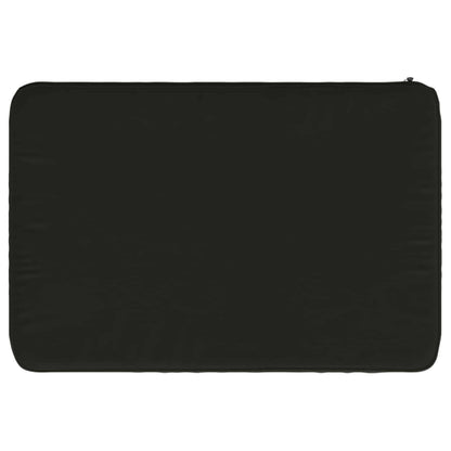 1-Piece Bench Cushion VUGHT 100% Polyester Black 60 x 40 x 5 cm