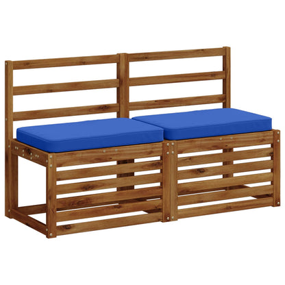 1-Piece Bench Cushion VUGHT 100% Polyester Royal Blue