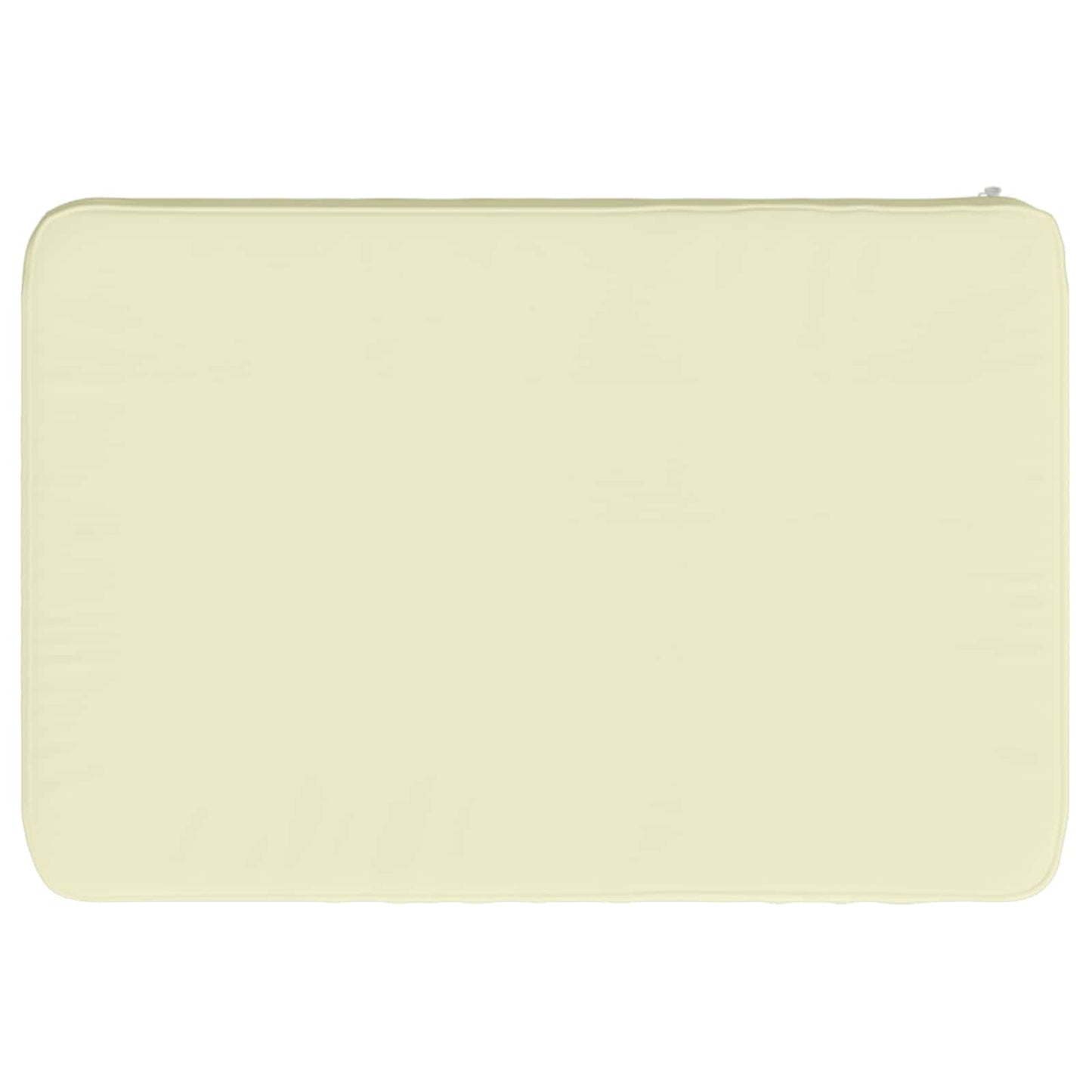 1-Piece Bench Cushion VUGHT 100% Polyester Cream 60 x 40 x 5 cm