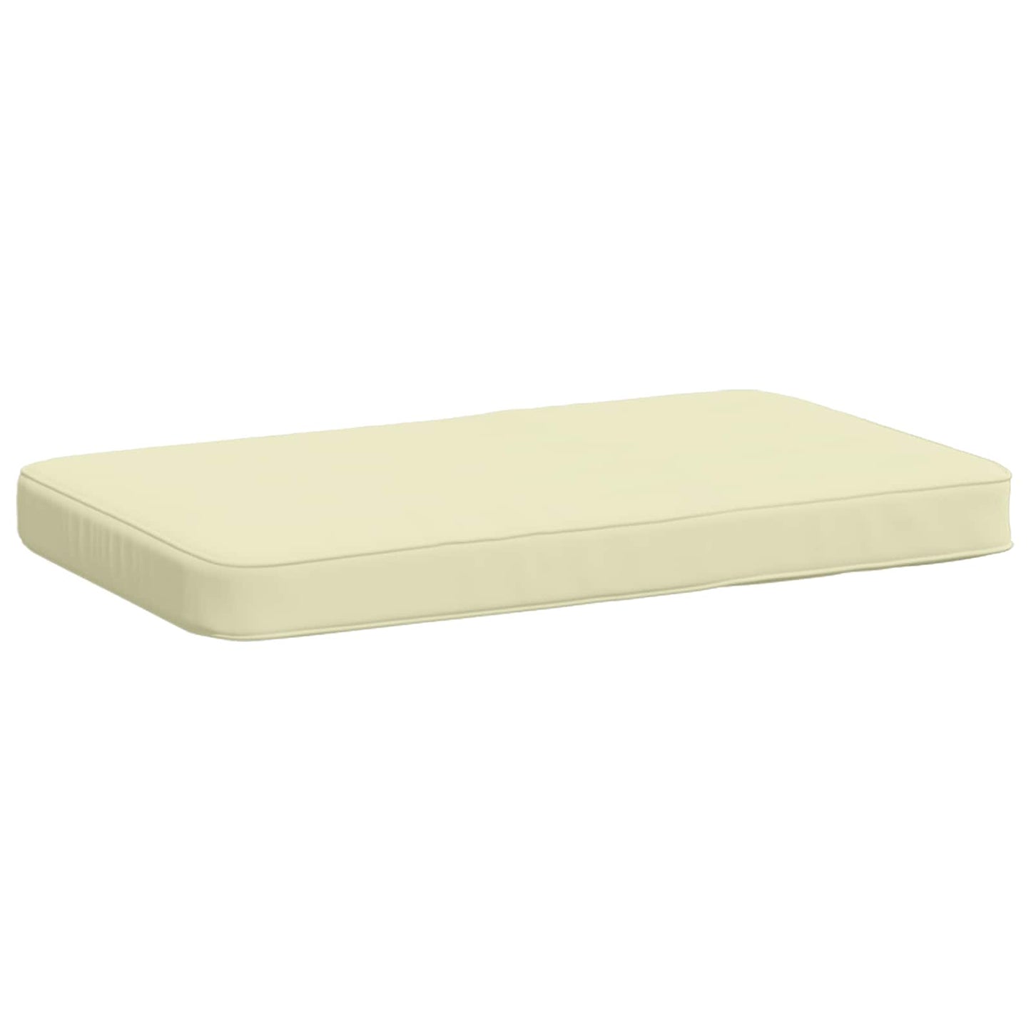 2-Piece Bench Cushions VUGHT 2 pcs 100% Polyester Cream