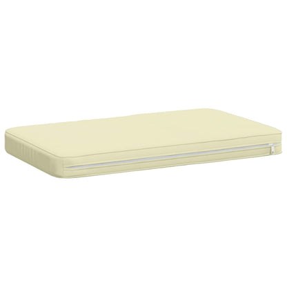 2-Piece Bench Cushions VUGHT 2 pcs 100% Polyester Cream