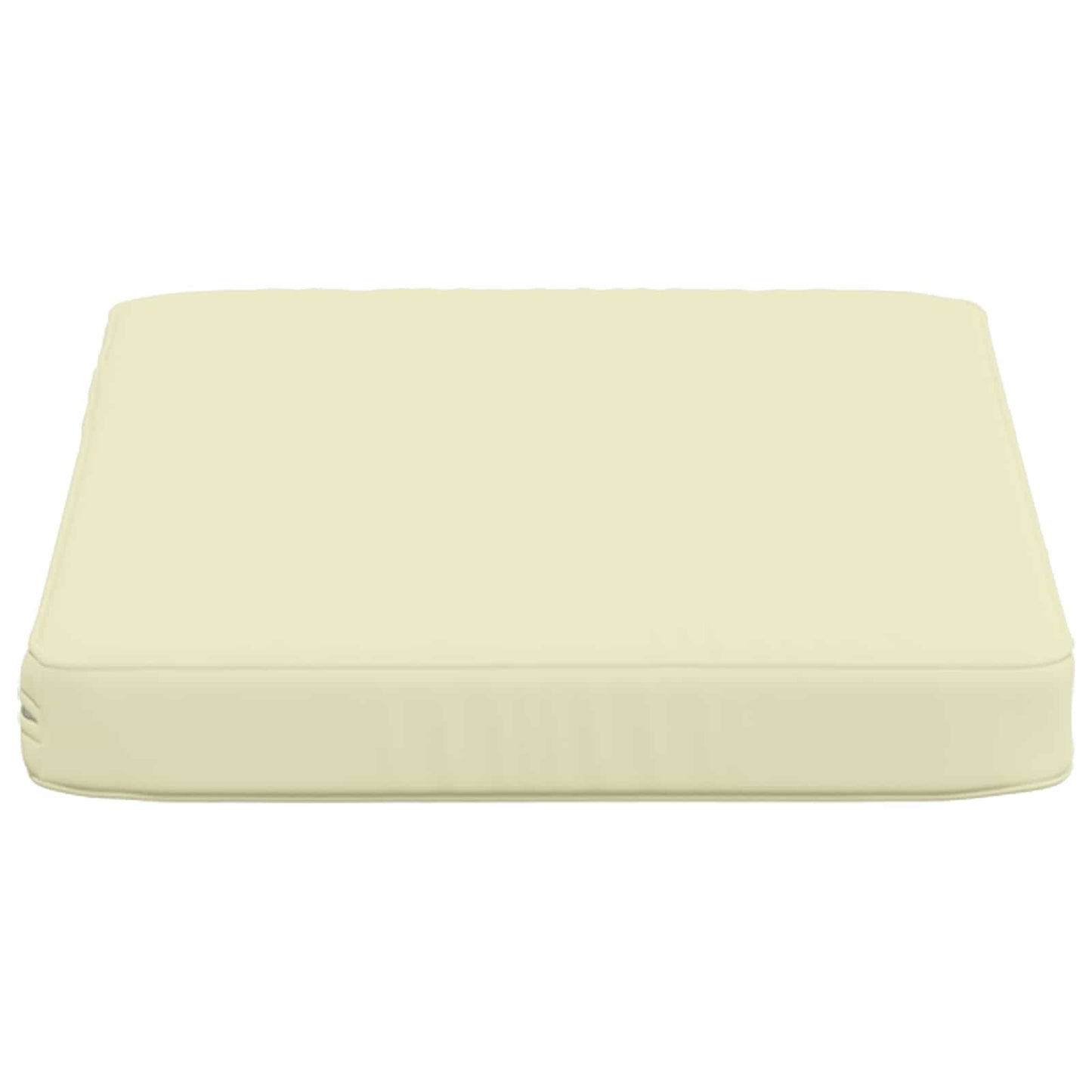 2-Piece Bench Cushions VUGHT 2 pcs 100% Polyester Cream