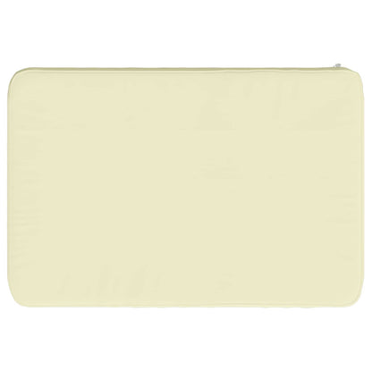 2-Piece Bench Cushions VUGHT 2 pcs 100% Polyester Cream