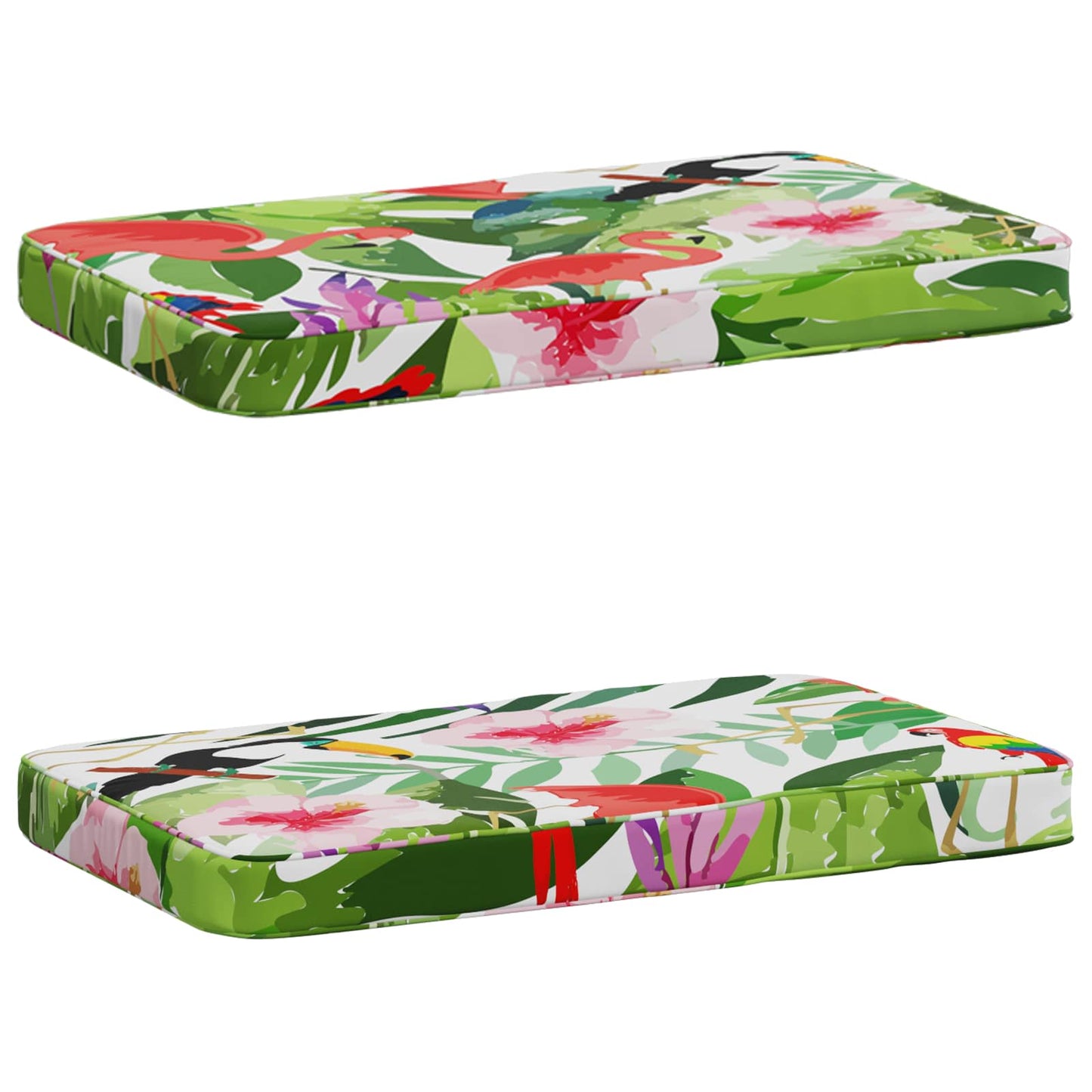 2-Piece Bench Cushions VUGHT 2 pcs 100% Polyester Multicolour
