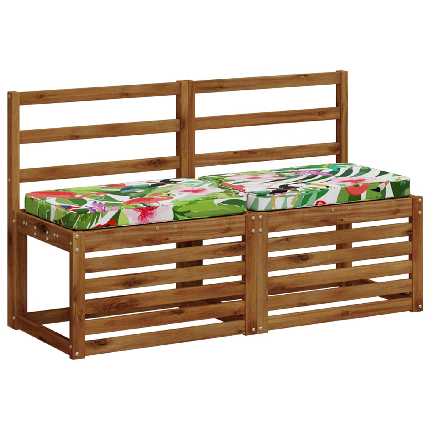 2-Piece Bench Cushions VUGHT 2 pcs 100% Polyester Multicolour