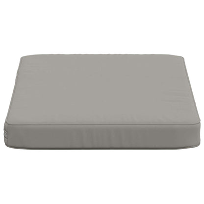 1-Piece Bench Cushion VUGHT 100% Polyester Grey 60 x 40 x 5 cm