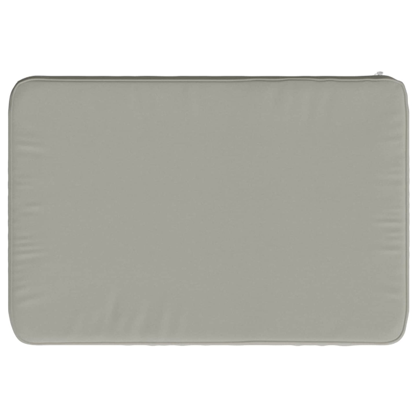 1-Piece Bench Cushion VUGHT 100% Polyester Grey 60 x 40 x 5 cm