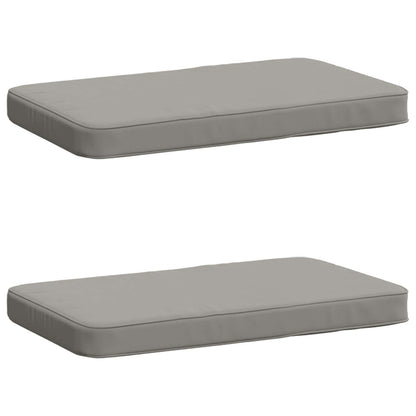 2-Piece Bench Cushions VUGHT 2 pcs 100% Polyester Grey