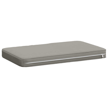 2-Piece Bench Cushions VUGHT 2 pcs 100% Polyester Grey