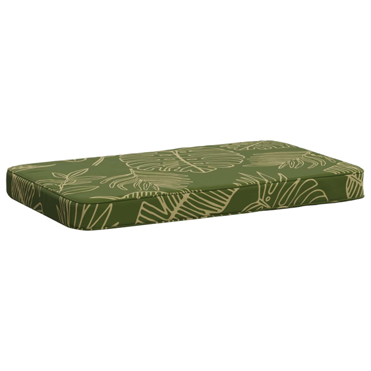 1-Piece Bench Cushion VUGHT 100% Polyester Leaf Design