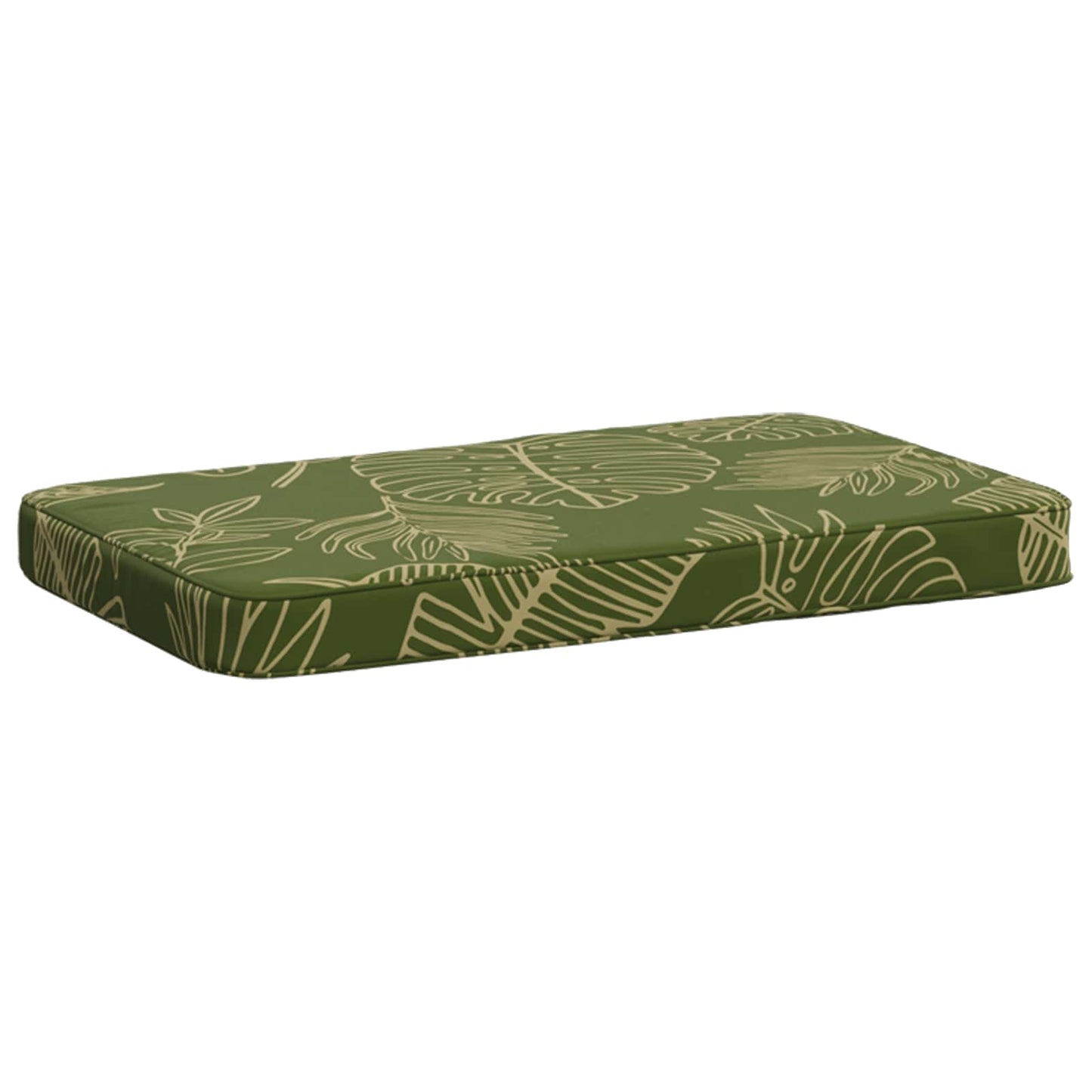 2-Piece Bench Cushions VUGHT 2 pcs 100% Polyester Leaf Design