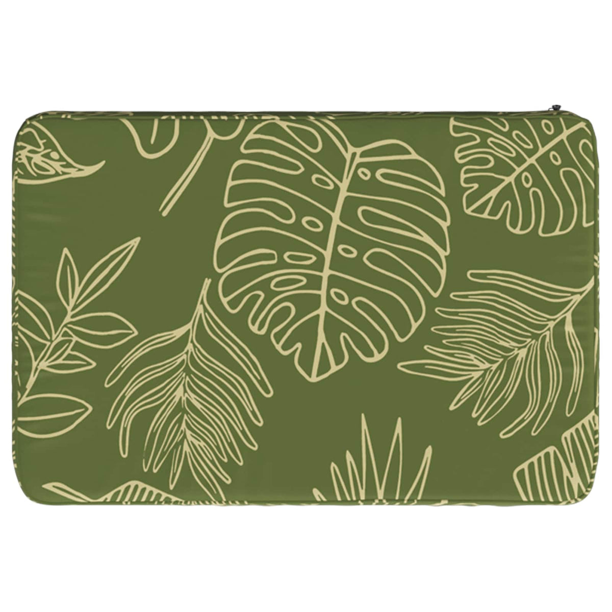 2-Piece Bench Cushions VUGHT 2 pcs 100% Polyester Leaf Design
