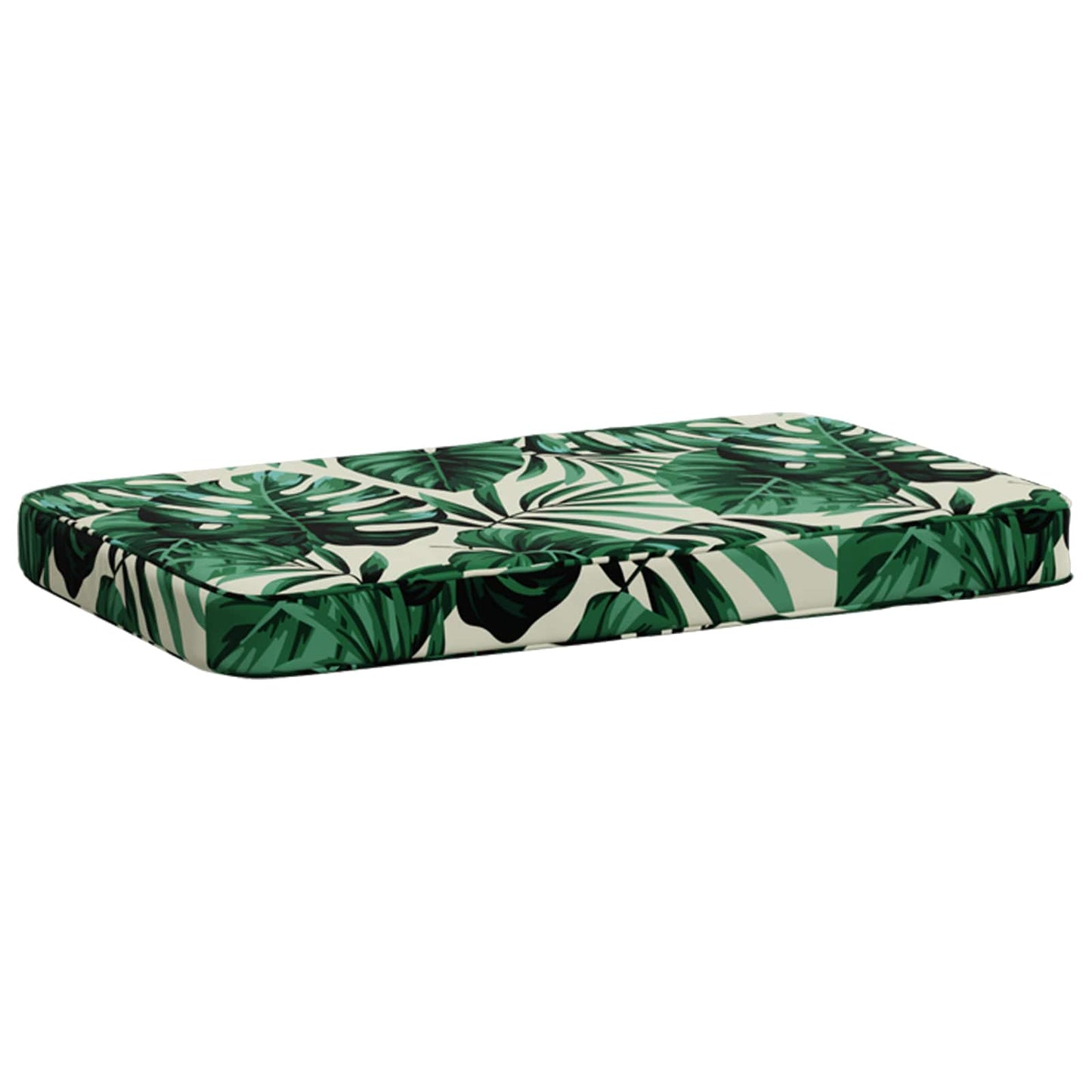 1-Piece Bench Cushion VUGHT 100% Polyester Leaf Pattern