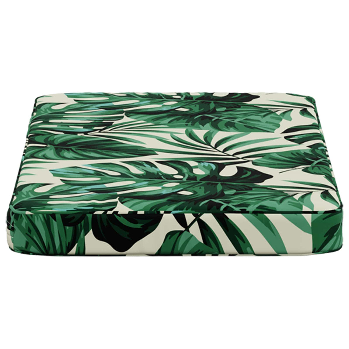1-Piece Bench Cushion VUGHT 100% Polyester Leaf Pattern